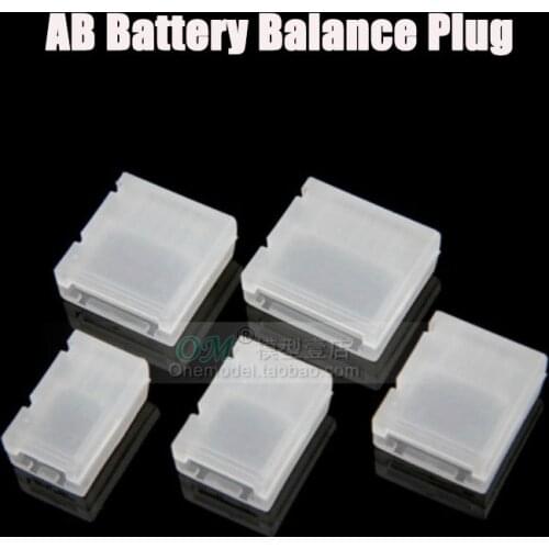 M./-5pcs AB Clip /AB buckle/AB Battery Balance Plug For 2S 3S 4S 5S 6S LiPo Battery Balance Plug Connector Protector