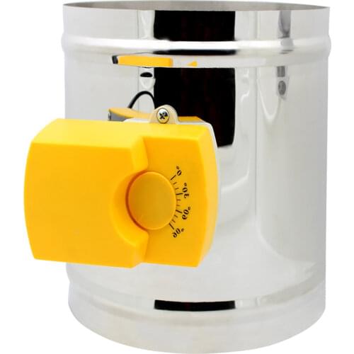 Motorized Damper air Vent 3 Positions 220v 4N HVAC ducting Valve electric air duct Vent HVAC Diameter 80 - 250 mm