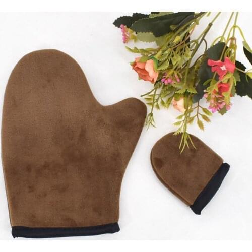 Tanning Applicator Kit Quick-Drying Well-stitched Wearable Anti-slip Tanning Mitt Kit for DIY