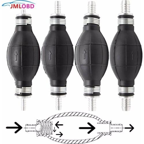 New 10mm Fuel Line Pump Primer Bulb Hand Primer Gas Petrol Pumps Rubber And Aluminum C45