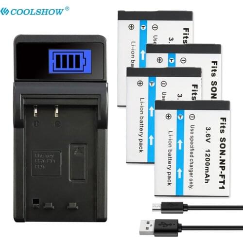 NP-FT1 NP FT1 Camera Battery for SONY DSC-M1 DSC-M2 DSC-T10 DSC-L1 DSC-T1 DSC-T3 DSC-T5 DSC-T10 DSC-L1 1200mah Batteries