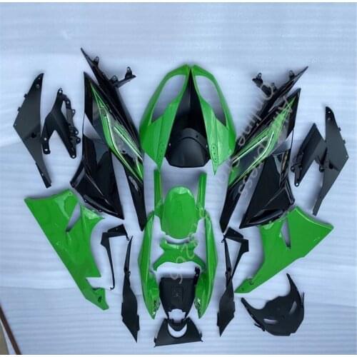 Motocle Fairing for NINJA ZX 6 R ZX636 09-11 ZX6R 09 11 ZX 636 ZX-6R ZX 6R 2009 2011 green black Fairing