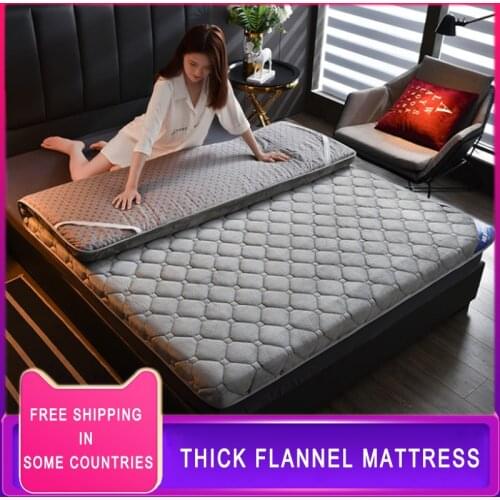 About 4-6cm Floor Tatami Keep Warm In Winter Mattresses Student Dormitory Foldable Mats King Queen Twin Full Size Bed Product