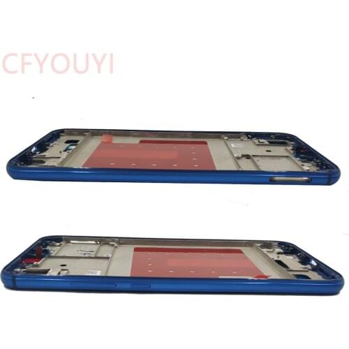 Original Middle Plate Frame Replacement For Huawei P20 Lite / Nova 3e with Earpiece Mesh