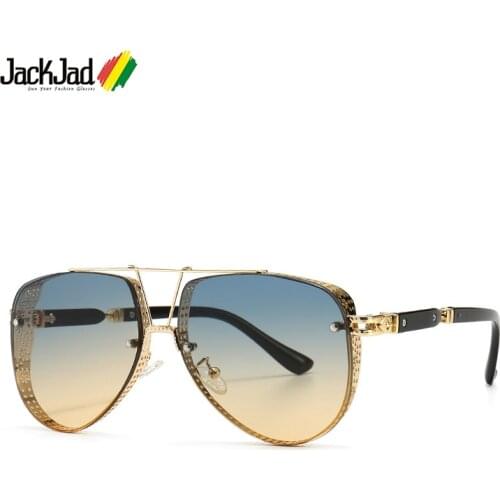 JackJad Fashion Vintage SteamPunk Style POSTYANK Sunglasses Men Luxury Side Shield Brand Design Sun Glasses Oculos De Sol 2586