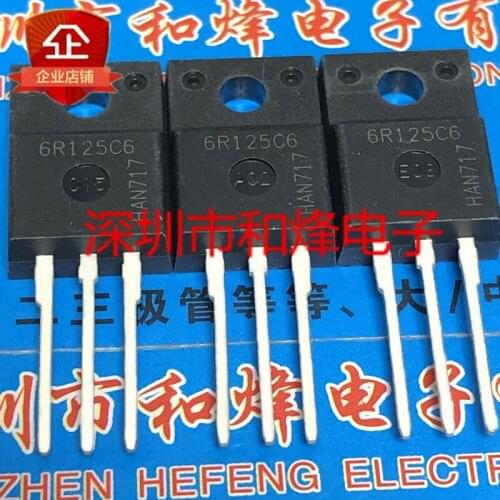 10PCS IPA60R125C6 6R125C6 TO-220F 650V 89A 100% New original
