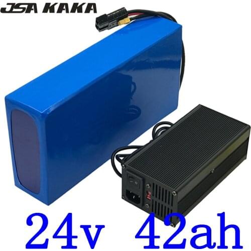 24V 40AH Electric Bicycle Battery 24V 40AH Lithium Battery 24V 500W 700W 1000W Ebike Battery Pack with 50A BMS and 5A charger
