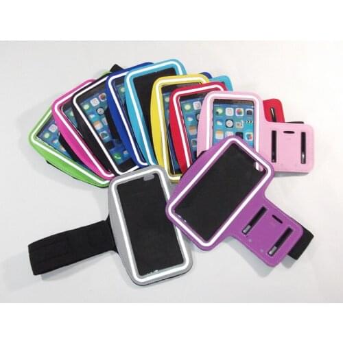 5.5inch Universal Armband Bag Running Sport Arm Band Pouch Case For iPhone 6 7 8 Plus And Other Phone 500PCS/Lot