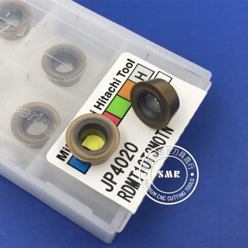 50pcs Original Japanese carbide insert HITACHI RDMT10T3MOTN JP4020/ RDMT1204MOTN-JP4020 The lathe tool