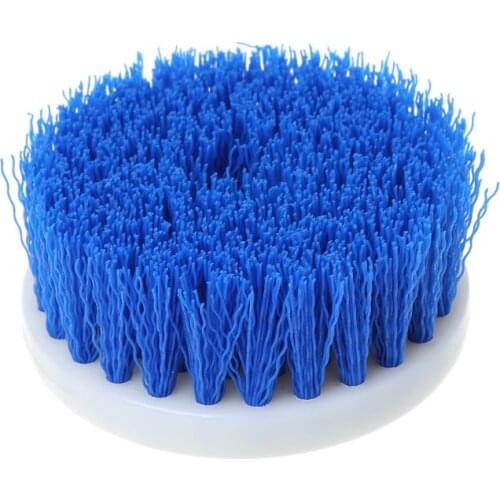 60mm Drill Powered Scrub Drill Brush Head For Cleaning Ceramic Shower Tub Carpet