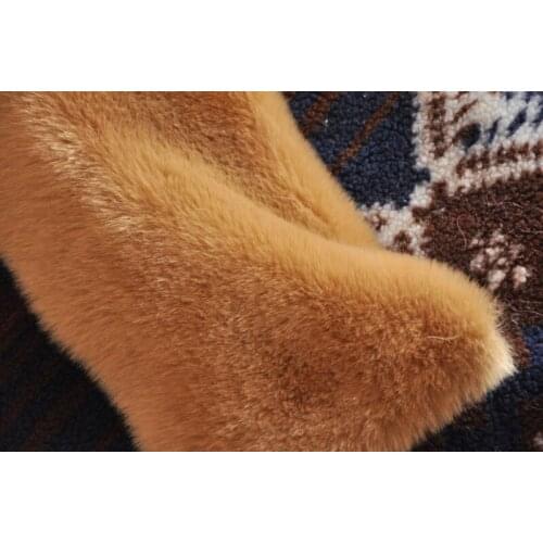 Free shipping, 1600g/yard imitation rabbit fox fur/ high quality artificial fur / fox hair fabric / rabbit leather fabrics