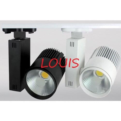 Free Shipping 40W COB LED Track Lights Warm Cool White Rail Lamps Industrial Kitchen Clothes Shoes Stores Shops Lampada Lighting