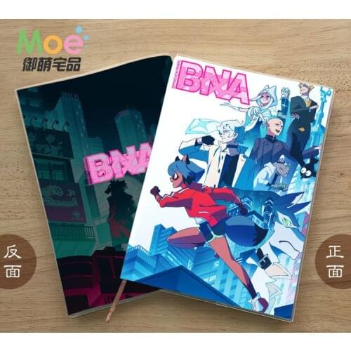 Anime BNA Figure Student Notebook Delicate Eye Protection Notepad 6887 Diary Memo Gift