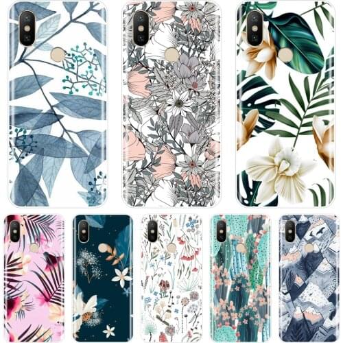 TPU Phone Case For Xiaomi Mi A1 A2 Lite 8 SE Mi5 Mi6 Mi8 Cactus Silicone Back Cover For Xiaomi Mi 5 5C 5S 5X 6 6X Plus 8 SE Lite