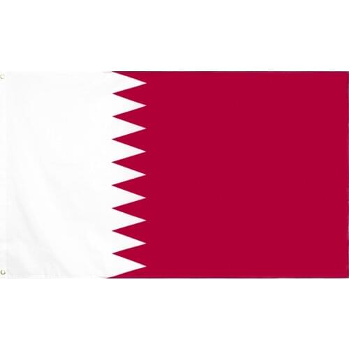 Qatar Flag Yehoy hanging 90*150cm For Decoration