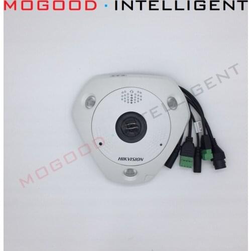HIKVISION Chinese Version DS-2CD63C5F-IHVS Replace DS-2CD63C2F-I 12MP Fisheye View 360 Waterproof IP Camera SD Card PoE With IR