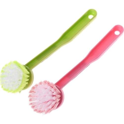 Long-handled Washing Dishes Brush Pot Can Cleaning Kitchen Tools