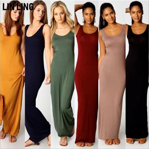 LINLING Fashionable Knitted Dresses