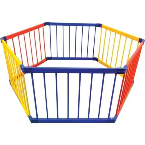 Solid Wood Playpen Multi-color Childrens Playpen Baby Crawling Toddler Guardrail Baby Indoor playground