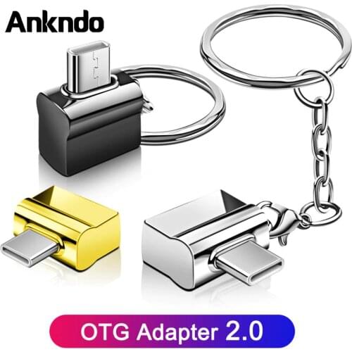 Micro USB Type C OTG Adapter Micro USB Converter for Mobile Phone Tablet Type-C Cable OTG Plug Charge Data Disk Connector