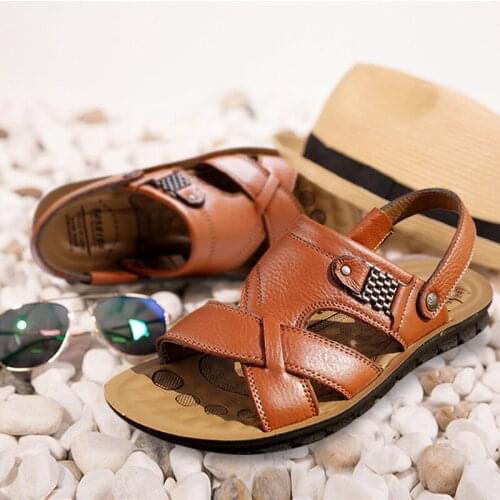 Mens Casual Sandals Mens Vietnam Sandals Stall Running Shoes
