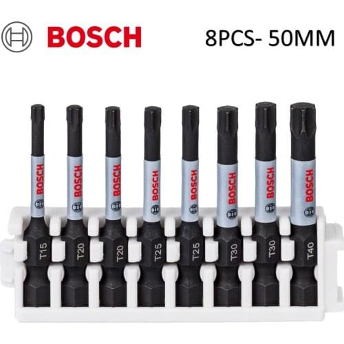 German Bosch Screwdrivers Professional End Impact Ctrl 8'li T15-T40,25mm-50mm Original