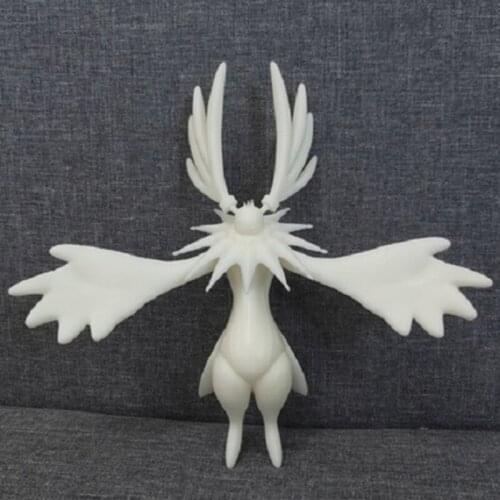 Original 3D Printing Digimon Adventure Cherubimon Virtue Resin Figure Toy Unpainted Model Royal Knight Decor Display Custom-Made