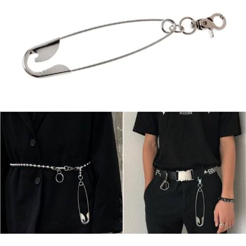 Punk Super Big Keychain Wallet Belt Chain Hipster Pant Jean Pins Hip Hop Jewelry