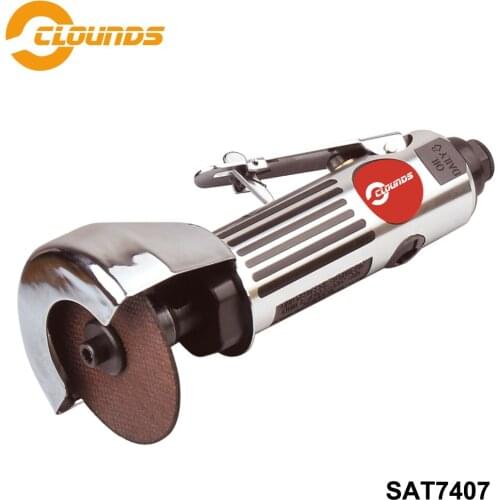 SAT7407 Professional Pneumatic Sander Air Polisher Angle Grinder High Speed Air Cut-Off Grinder