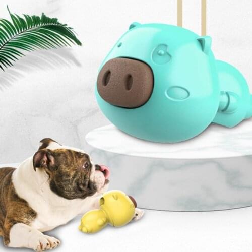 Pet Dog Chew Toys Piggy Type Dog Biscuit Molar Toys Pet Toothbrush Doggy Puppy Dental Care For Dog Pet Accessories