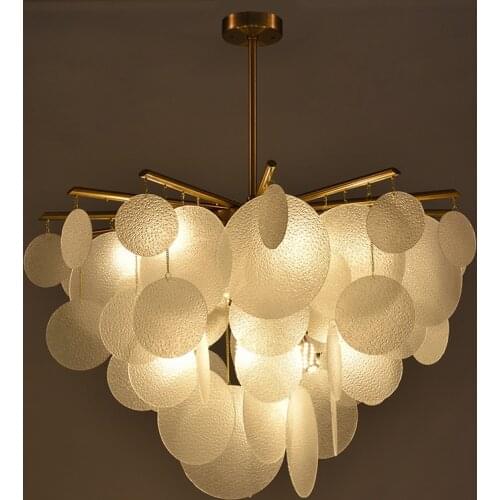 Modern LED Crystal Chandelier Lighting Nordic Luxury Bedroom Glass Hanging Lamp Living Room Restaurant Art Decor Indoor Lighting