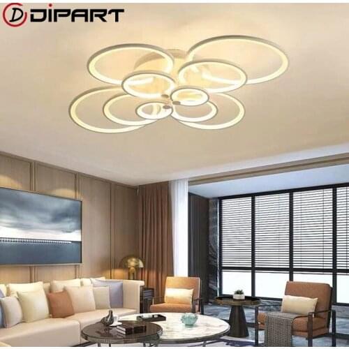 Modern Led Ceiling Light Dimming Led Ceiling Lamp Fixtures LED Ceiling Lights Remote Control Living Room Bedroom