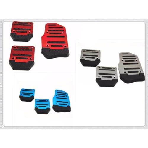 Universal aluminum alloy manual / automatic transmission car pedal for Renault CLIO 2001 2005 206 MEGANE 2002 1999 kangoo 2008
