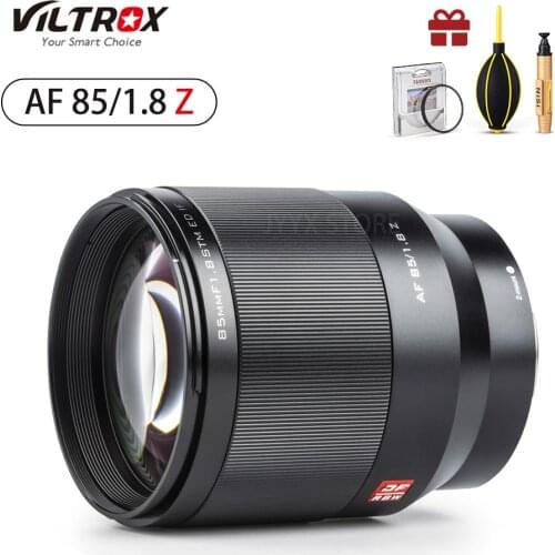 Viltrox 85mm F1.8 Z Auto Focus Fixed focus lens viltrox 85 lens for Camera Nikon Z mount Z5 Z50 Z6 Mark II Z7 MarkII Z7II