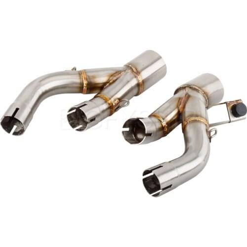 For Yamaha VMAX 1200 1984 to 2007 VMAX1200 V-MAX V MAX 1200 Escape Slip-on Motorcycle Exhaust Muffler Mid Link Pipe