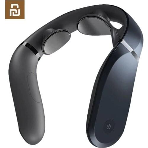Youpin Jeeback G2-1TENS Pulse Neck Massager Electric Massager 3 Head L Shape Wear Far Infrared Heating Neck Electric Massager