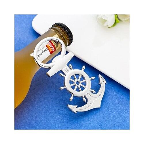2021 New Unique Anchor Shaped Beer Bottle Opener Creative Gift for Wedding Birthday Wine Cooking Tools