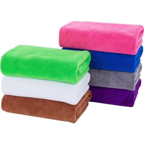 Car Kitchen Large Hand Towel Hydrophilic House Chore Microfiber Without Lint Automotive Dry Dishes Tools Dishcloths Utensils