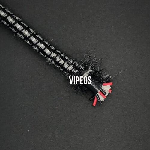 LS004 TYPE Oxygen free copper + weave screen bulk speaker cable for DIY audiophile (Sell Per 0.5m)