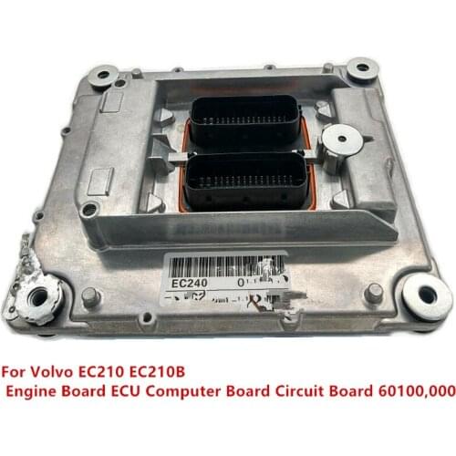 FOR Volvo EC210 EC210B Engine Board ECU Computer Board Circuit Board 60100,000 High Quality Excavator Accessories Free Shipping