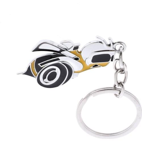 Metal super bee Bee Scat Pack Keychain Dodge SRT Keyring Pendant Key for Car