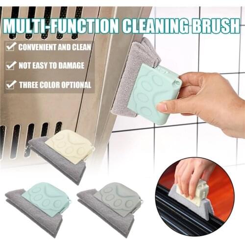 Multifunction Creative Window Groove Cleaning Cloth Window Cleaning Brush Cleaning Window Groove Stove Gap Brush Kitchen Tools