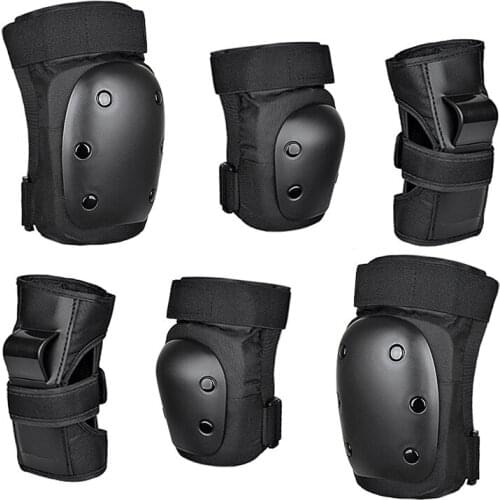 Elbow & Knee Pads 6-piece set of childrens roller skate protector customized for adult skateboard protector Balance