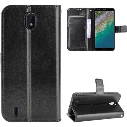 For Nokia C01 Plus Case Luxury Flip PU Leather Wallet Lanyard Stand Case For Nokia C01Plus C 01 Phone Bags