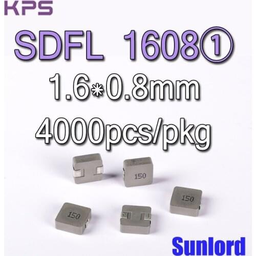 SDFL 1608 Multilayer Chip Ferrite Inductor Video Audio 5G AI EMI 3C Phone TeleAutomobile Video Audio Computer Remote contr