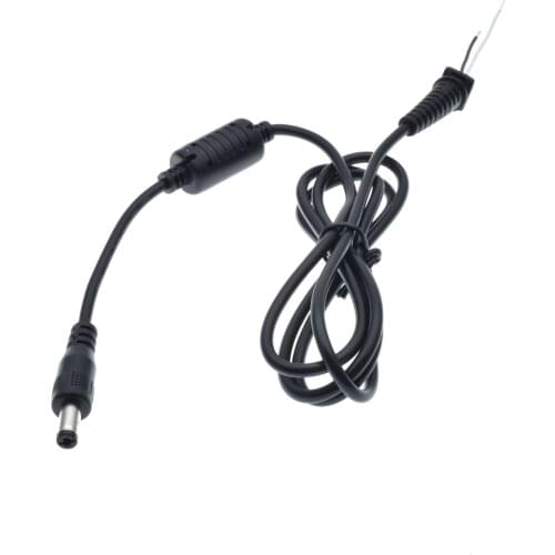1.2m DC 5.5 x 2.1 5.5*2.1 Power Supply Plug Connector With Cord / Cable For Toshiba Asus Lenovo Laptop Adapter