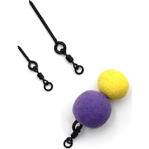 10PCS Pop Up Boilies Bait Cork Ball Buts Imitation Bait Screw Floating Ball Beads Feeder for Carp Fishing Rigs