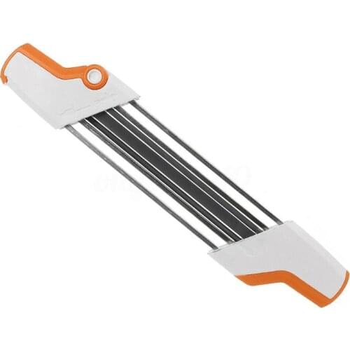 2021 New 2 IN 1 Metal Easy Chainsaw Chain File Sharpener 4.8mm