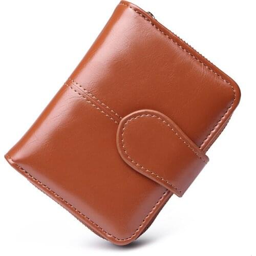 RanHuang 2019 Female Wallets Womens Short Wallets Pu Leather Vintage Purses Hasp Coin Purses bolso mujer