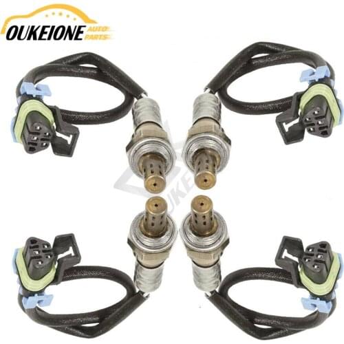 234-4441 234-4564 4pcs O2 Oxygen Sensor for Buick LaCrosse Equinox Cadillac SRX Chevrolet Impala GMC Acadia Saturn Outlook 3.6L